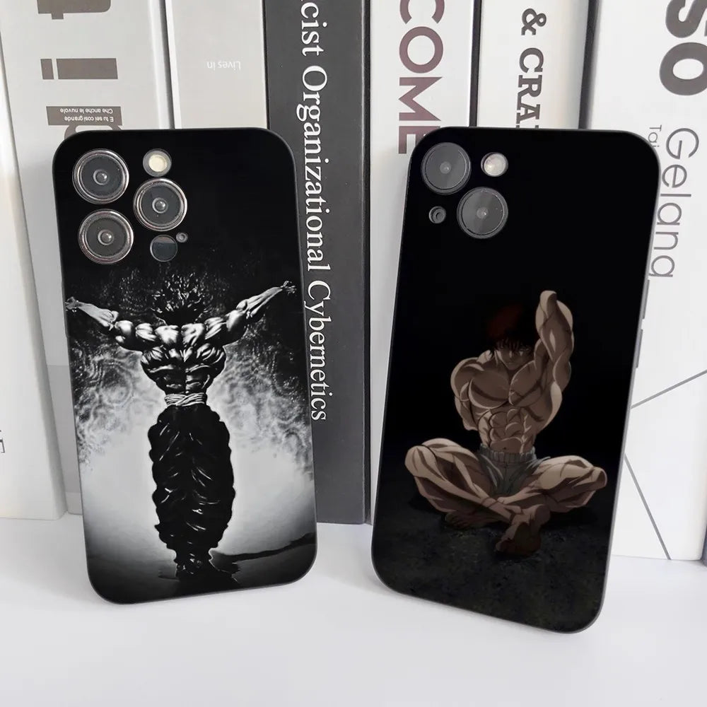 Baki Hanma Cases iPhone 16 15 14 13 Plus Pro Max Plus