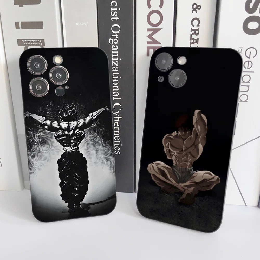 Baki Hanma Cases iPhone 16 15 14 13 Plus Pro Max Plus