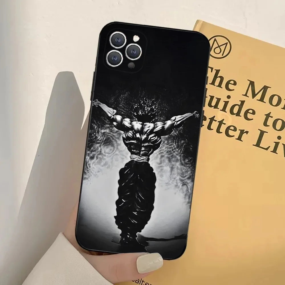 Baki Hanma Cases iPhone 16 15 14 13 Plus Pro Max Plus